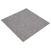 vidaXL Kobercov&aacute; dlaždica Hned&aacute; 50 x 50 cm 20 pcs PP a Bit&uacute;men