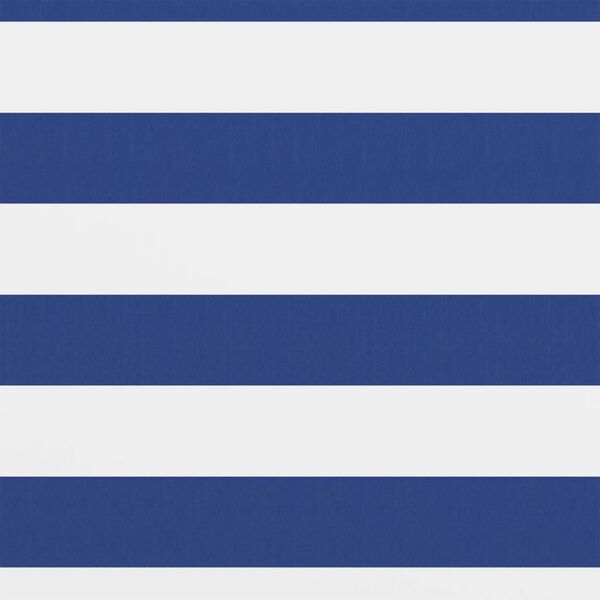 vidaXL Balk&oacute;nov&aacute; mark&iacute;za, biela a modr&aacute; 120x400 cm, oxfordsk&aacute; l&aacute;tka