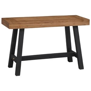 vidaXL Lavica 110 cm mas&iacute;vne t&iacute;kov&eacute; drevo