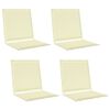 vidaXL Sedadlov&eacute; a zadn&eacute; vank&uacute;&scaron;e Polyester Kr&eacute;mov&aacute; 47 x 45 x 2 cm