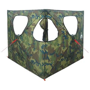 vidaXL Poľovn&iacute;cky stan Mask&aacute;čov&aacute; 145 x 145 x 150 cm Polyester a oceľ
