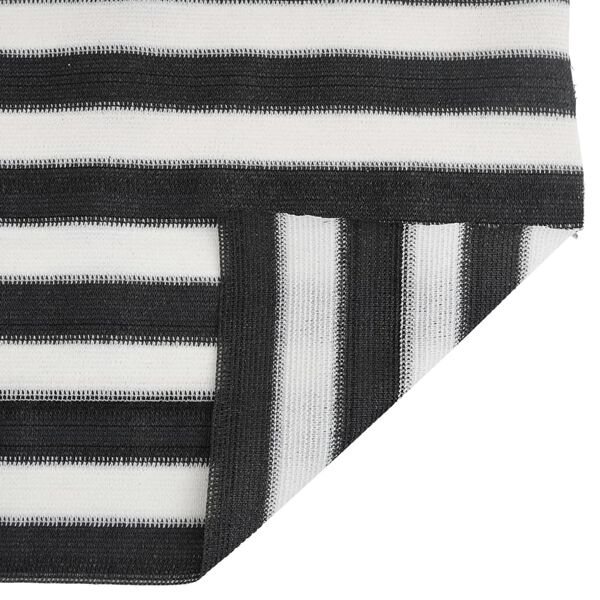 vidaXL Tieniaca sieť antracitovo-biela 1,2x10 m HDPE 75 g/m²