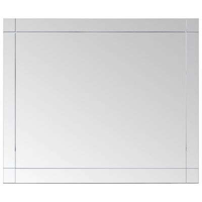 vidaXL Nástenné zrkadlo 80x60 cm, sklo