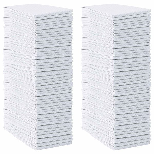 vidaXL Tréningová podložka pre domácich miláčikov 100 pcs 120 x 80 cm