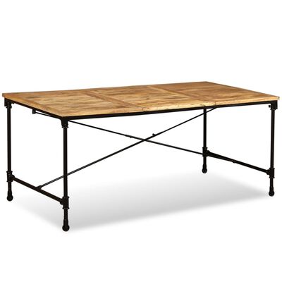 vidaXL Jedálenský stôl, masívne mangovníkové drevo, 180 cm