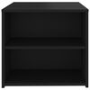 vidaXL Príručný stolík, čierny 50x50x45 cm, kompozitné drevo