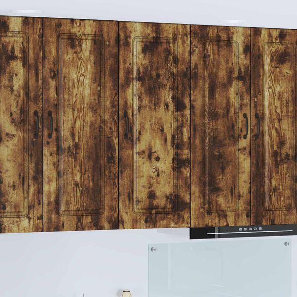 vidaXL Kuchynsk&aacute; skriňa s &uacute;ložiskom Kalmar Dymov&aacute; dub 40 x 31 x 100 cm