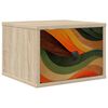vidaXL N&aacute;stenn&aacute; nočn&aacute; skrinka BONN Dub sonoma 36 x 33 x 25 cm