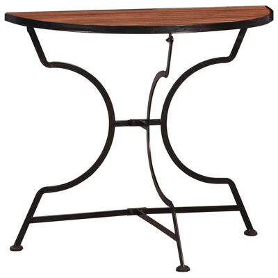 vidaXL Bistro stolík z akáciového dreva 85x43x75 cm