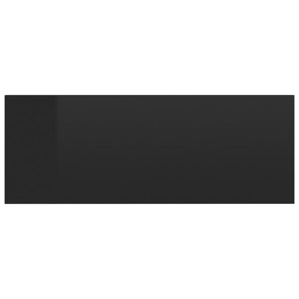 vidaXL N&aacute;stenn&eacute; nočn&eacute; stol&iacute;ky 2ks leskl&eacute; čierne 40x30x15cm sprac.drevo