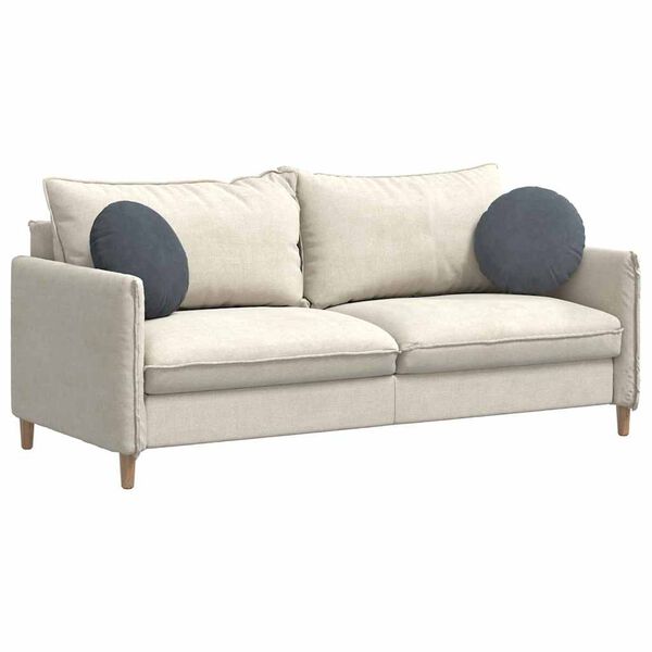 vidaXL Vankúše na sedenie 2 pcs Tmavo šedá Ø 40 x 13 cm Zamat