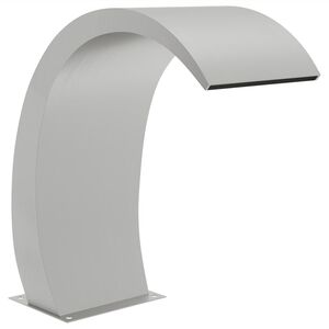 vidaXL Baz&eacute;nov&aacute; font&aacute;na s LED 22x60x70 cm, nehrdzavej&uacute;ca oceľ 304