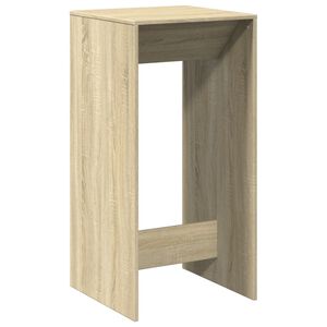vidaXL Barov&yacute; st&ocirc;l dub sonoma 51x50x103,5 cm kompozitn&eacute; drevo