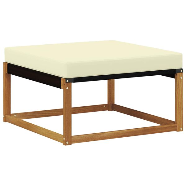 vidaXL Z&aacute;hradn&aacute; s&uacute;prava gaučov s vank&uacute;&scaron;om 8 pcs Pr&iacute;rodn&aacute; a kr&eacute;mov&aacute;