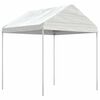 vidaXL Alt&aacute;nok so strechou, biely 2,28x2,23x2,69 m, polyetyl&eacute;n