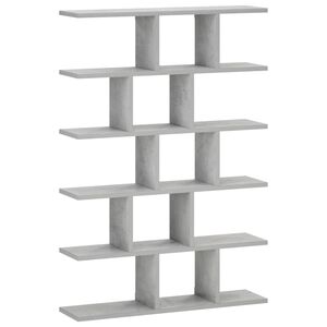 vidaXL N&aacute;stenn&aacute; polica Bet&oacute;novo siv&aacute; 70 x 17 x 101 cm Kompozitn&eacute; drevo