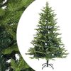 vidaXL Umel&yacute; Skl&aacute;pac&iacute; Vianočn&yacute; Stromček 150 cm PVC a kov Zelen&aacute;