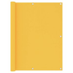 vidaXL Balk&oacute;nov&aacute; mark&iacute;za, žlt&aacute; 120x600 cm, oxfordsk&aacute; l&aacute;tka