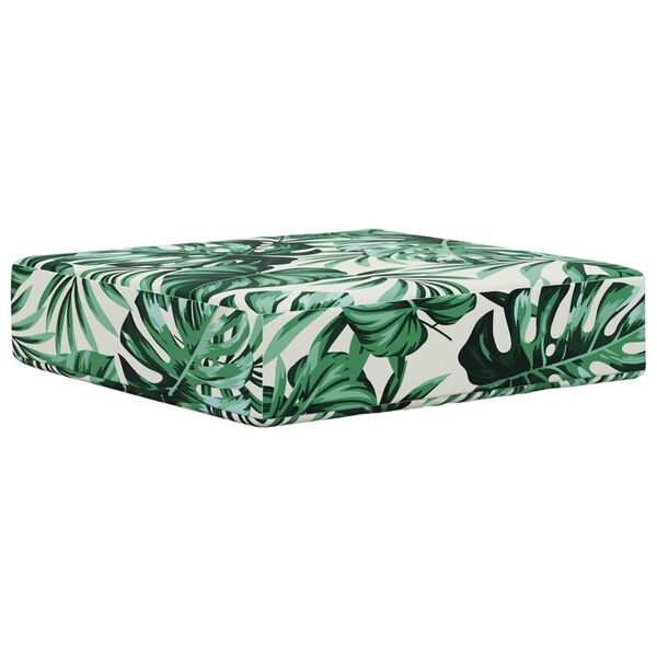 vidaXL Vank&uacute;&scaron; na vonkaj&scaron;ie sedenie Vzor listov 40 x 40 x 8 cm