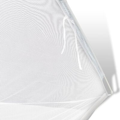 vidaXL Kempovací stan 200x180x150 cm sklolaminát biely