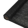 vidaXL Tieniaca sieť HDPE 2x10 m čierna