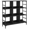 vidaXL Komoda čierna 102x32x103,5 cm kompozitn&eacute; drevo