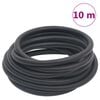 vidaXL Hybridn&aacute; vzduchov&aacute; hadica, čierna 0,6" 10 m, guma a PVC