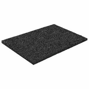 vidaXL Pad z gumov&yacute;ch gran&uacute;l na dvor Čierny 6 x 9 x 0,3 cm Guma