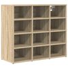 vidaXL Skriňa na top&aacute;nky 77,5 x 30 x 67 cm Kompozitn&eacute; drevo Dub sonoma