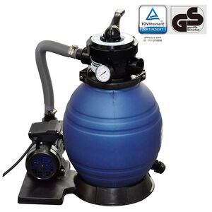 vidaXL Piesková filtrácia s čerpadlom 400 W, 11000 l/h