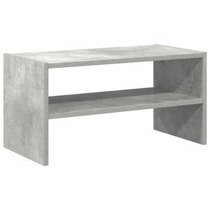 vidaXL Reg&aacute;l na top&aacute;nky stohovateľn&eacute; bet&oacute;novo siv&eacute; 60x30x30,5 cm
