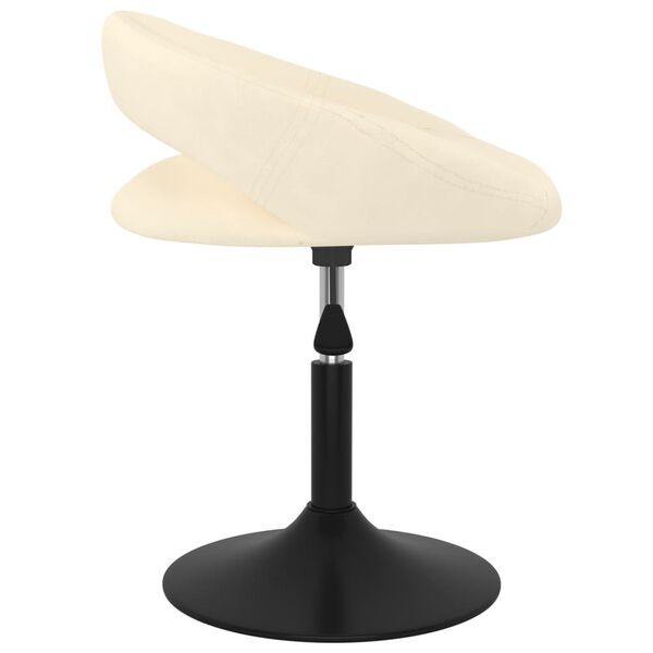 vidaXL Barov&aacute; stolička, kr&eacute;mov&aacute;, zamat