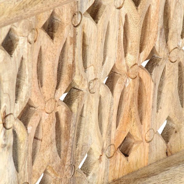 vidaXL TV skrinka 120x30x40 cm masívne mangovníkové drevo