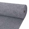vidaXL Koberec Siv&aacute; 1,2 x 10 m Polyester