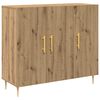 vidaXL Serv&iacute;rovacia skriňa Remeseln&yacute; dub 90 x 34 x 80 cm