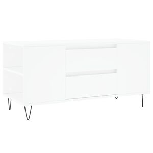 vidaXL Konferenčn&yacute; stol&iacute;k biely 102x44,5x50 cm kompozitn&eacute; drevo