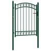vidaXL Br&aacute;na EMMEN 104 x 98,5 cm Zamykateľn&eacute; Povrchovo upraven&aacute; oceľ