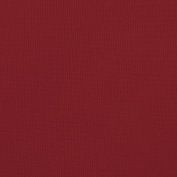 vidaXL Tieniaca plachta oxfordsk&aacute; l&aacute;tka trojuholn&iacute;kov&aacute; 4x4x4 m červen&aacute;