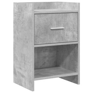 vidaXL Nočn&eacute; stol&iacute;ky Bet&oacute;novo siv&aacute; 40 x 30 x 60 cm Kompozitn&eacute; drevo