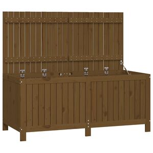 vidaXL Z&aacute;hradn&yacute; &uacute;ložn&yacute; box medovo-hned&yacute; 147x68x64 cm mas&iacute;vna borovica