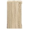vidaXL Komoda s LED svetlami dub sonoma 41x37x67 cm