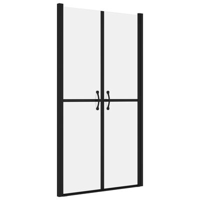 vidaXL Sprchové dvere mliečne ESG (93-96)x190 cm