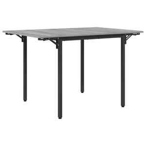 vidaXL Rozkladac&iacute; jed&aacute;lensk&yacute; st&ocirc;l 120 x 81,5 x 75 cm Kompozitn&eacute; drevo