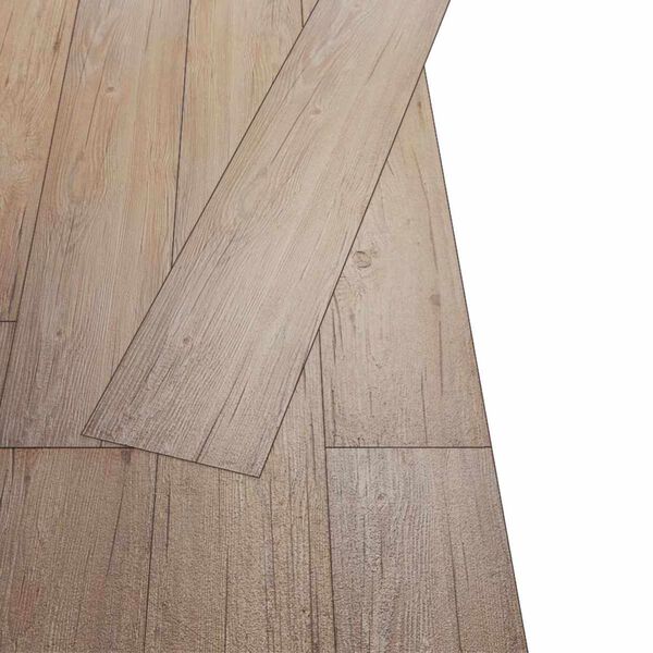 vidaXL Podlahov&eacute; dosky 36 pcs Hned&yacute; dub 5,02 m&sup2; PVC
