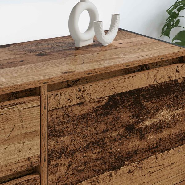 vidaXL TV skrinka Star&eacute; drevo 100 x 36 x 49.5 cm Kompozitn&eacute; drevo