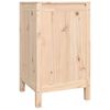 vidaXL Kôš na bielizeň 44x44x76 cm borovica z masívneho dreva