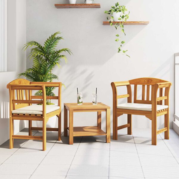 vidaXL lavička s vank&uacute;&scaron;om Pr&iacute;rodn&yacute; olejov&yacute; povrch 68,5 x 46 x 82,5 cm