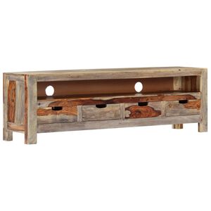 vidaXL TV stol&iacute;k 130x30x40 cm mas&iacute;vne ak&aacute;ciaov&eacute; drevo