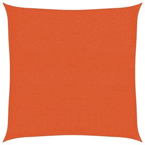 vidaXL Tieniaca plachta 160 g/m&sup2; oranžov&aacute; 2x2 m HDPE