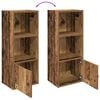 vidaXL Knižnica staré drevo 31x24x77 cm kompozitné drevo